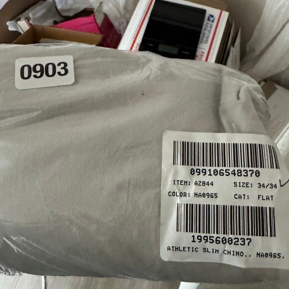 J.Crew Flex Athletic Slim-Fit Chino Pant Mens 34x34 Stone Stretch Button Zip fly - Picture 8 of 8